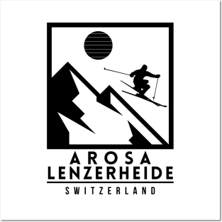 Arosa Lenzerheide ski - Switzerland Posters and Art